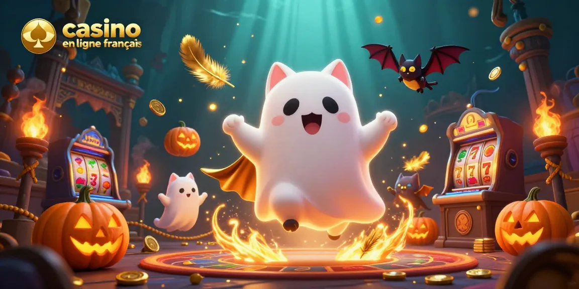 Fusionnez le plaisir du jeu dans un casino en ligne français avec des fantômes et des jackpots.