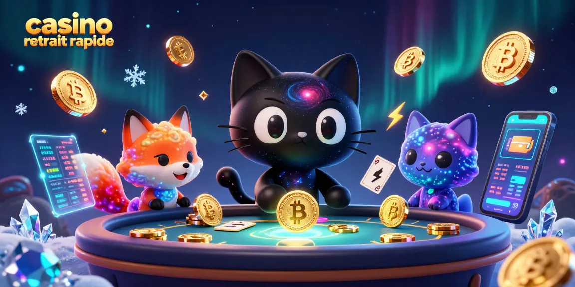 Gagnez rapidement vos cryptomonnaies avec le casino retrait rapide