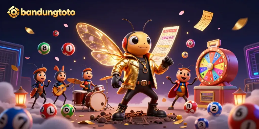 Experience thrilling gameplay with bandungtoto's exciting lottery elements, featuring dynamic colorful balls and vibrant prizes.