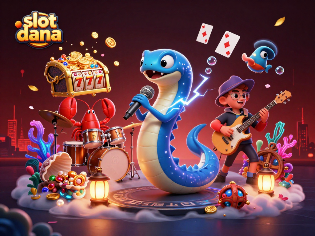 Experience thrilling wins at slot dana with an electrifying underwater DJ performance.