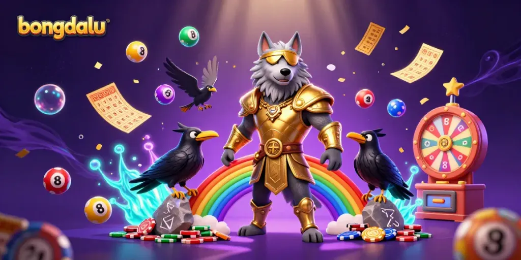 Engage with bongdalu's vibrant world through a detailed illustration of gaming excitement.