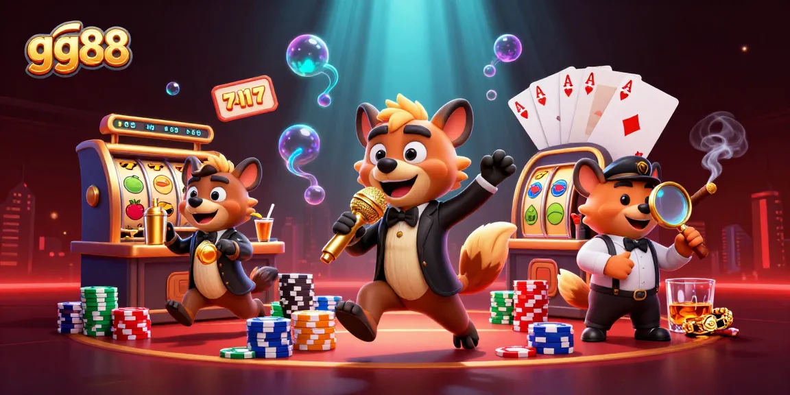 Experience thrilling gameplay at gg88 with vibrant slots and entertaining hyena characters!