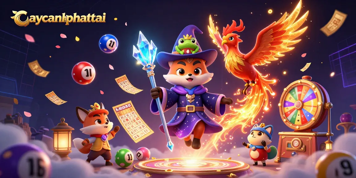 Engage with caycanhphattai's thrilling 3D gaming experience featuring a mystical fox wizard.