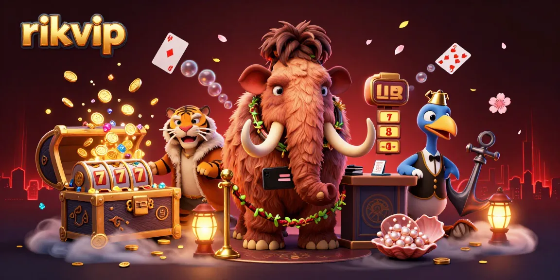 Experience immersive casino fun at rikvip with rich 3D characters and vibrant game elements