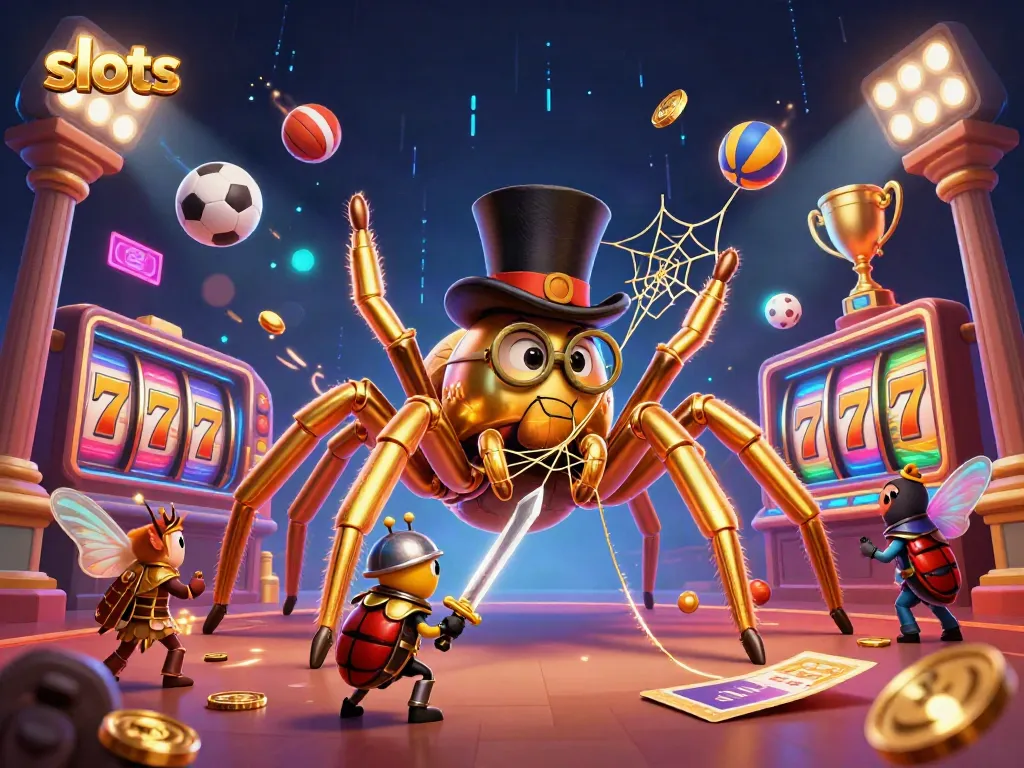 Engage with high-energy slots gameplay featuring exciting characters in a vibrant casino environment.