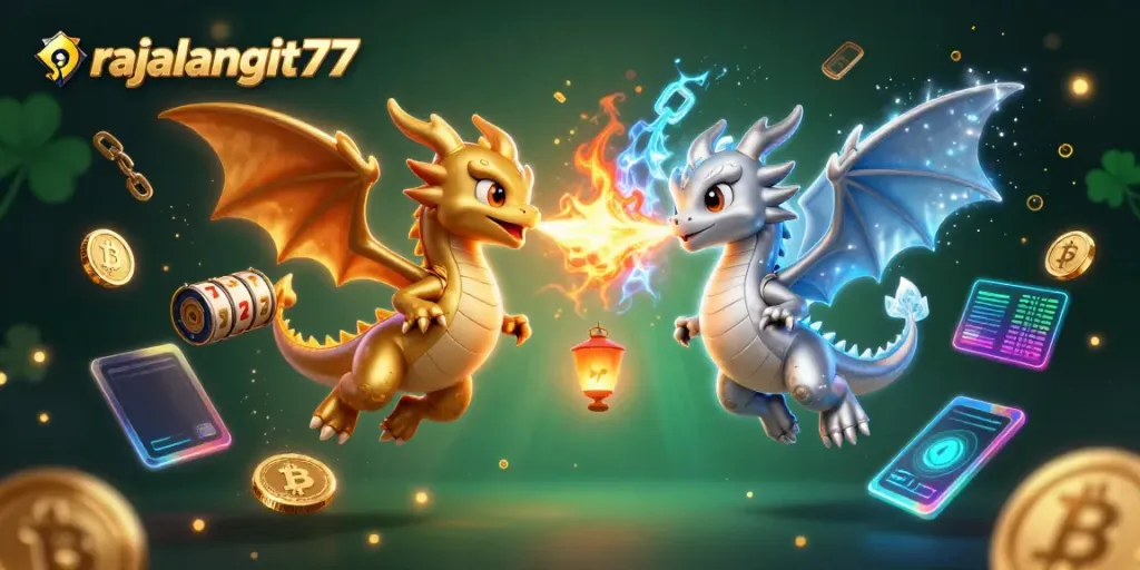 Rasakan sensasi bermain slot dengan rajalangit77 melalui ilustrasi menakjubkan ini.