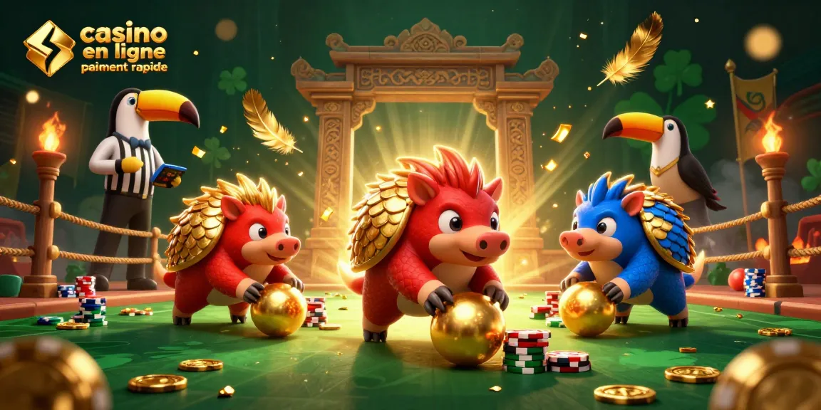 Gagnez rapidement avec les casinos en ligne paiement rapide, en jouant à des jeux d'argent excitants.