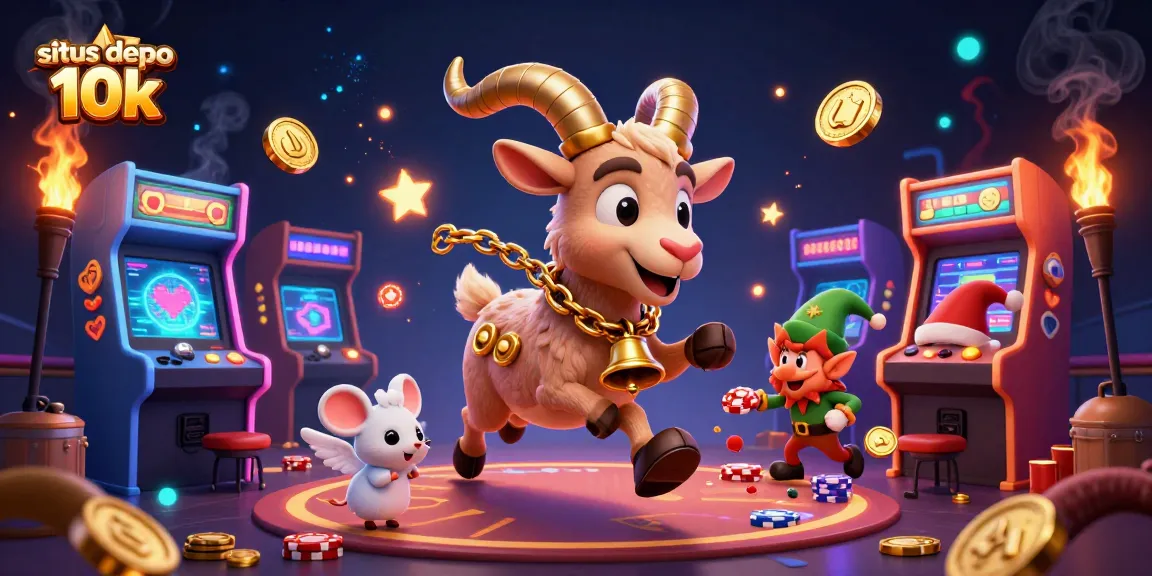 Menang di situs depo 10k dengan permainan slot dari Krampus yang menggemaskan di kasino yang penuh warna dan atmosfir spooktacular.