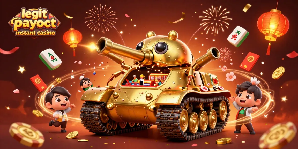 Experience the thrill at a legit payout instant casino with vibrant fireworks and festive elements.