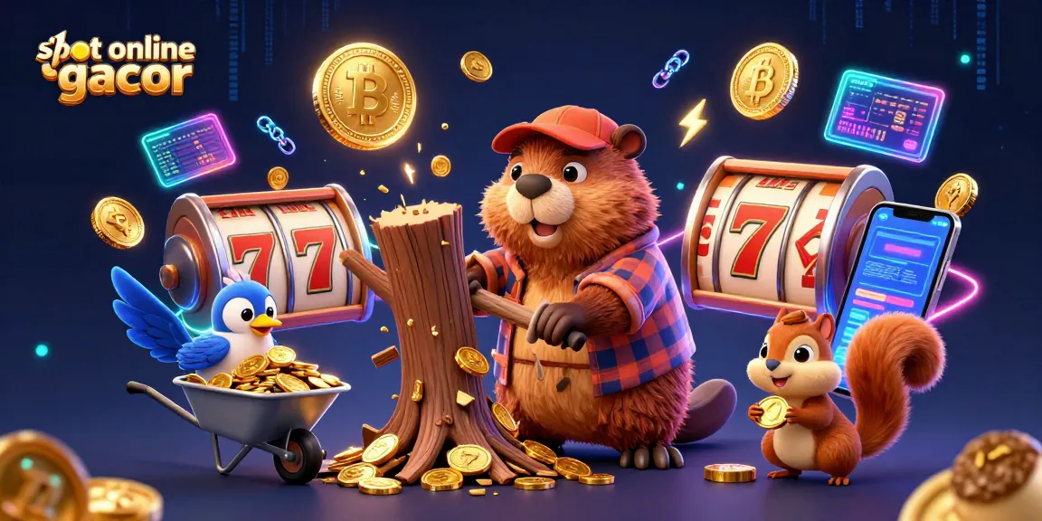 Menangkan slot online gacor dengan momen beruntung dari karakter pemenang yang mengumpulkan koin emas.