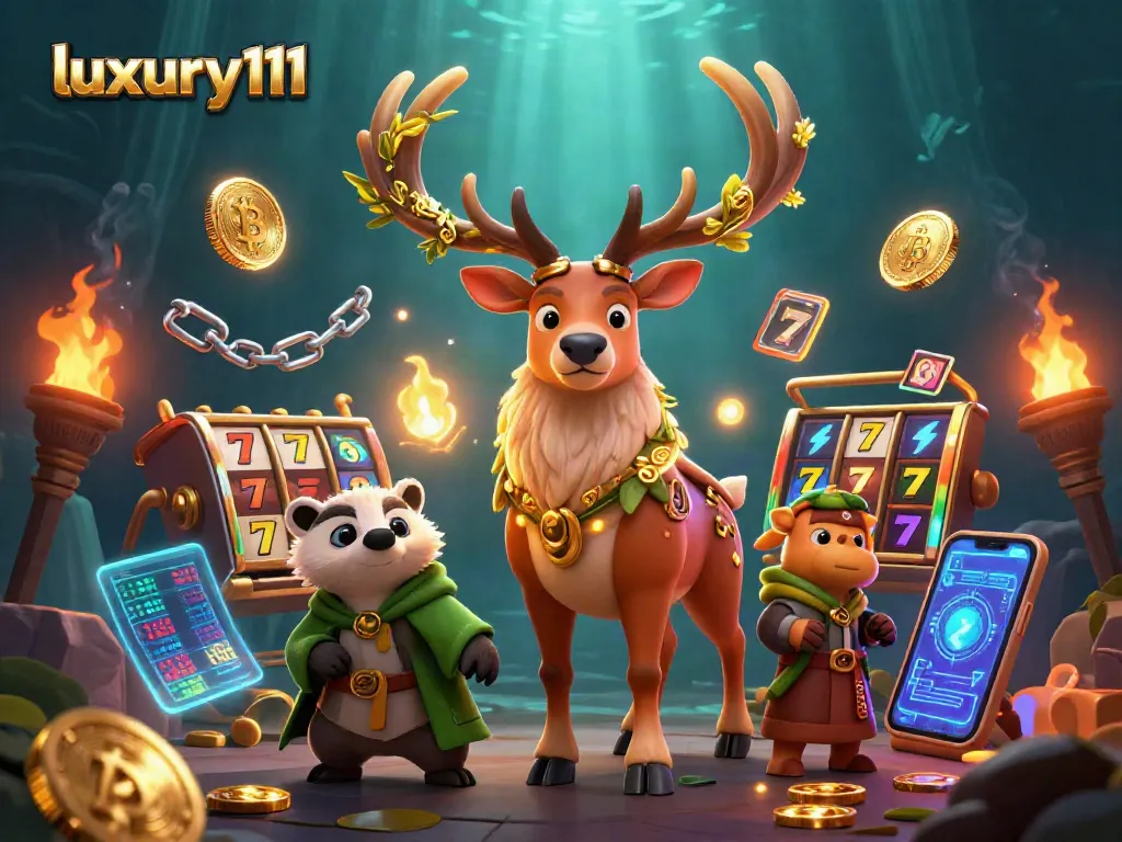 Engage in slot play with luxury111 as the Celtic druid stag and wise badger guide your winning journey.