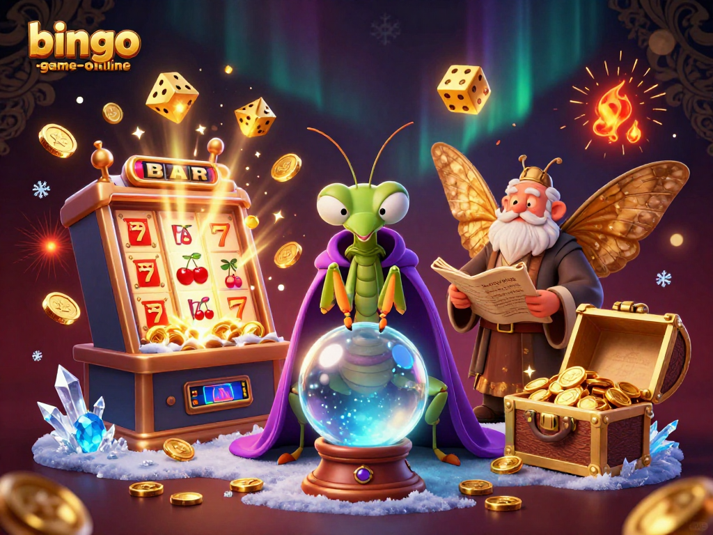 Engage in exciting gameplay at bingo-game-online with vibrant jackpot bingo featuring unique characters.