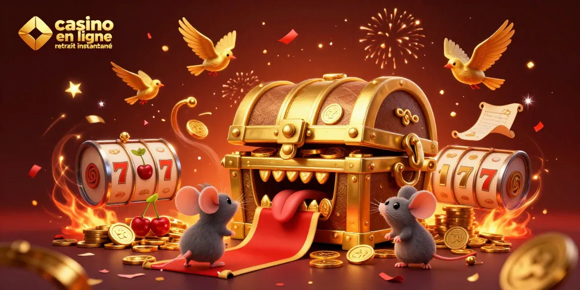 Profitez de l'excitation du casino en ligne retrait instantané avec une illustration riche en détail.