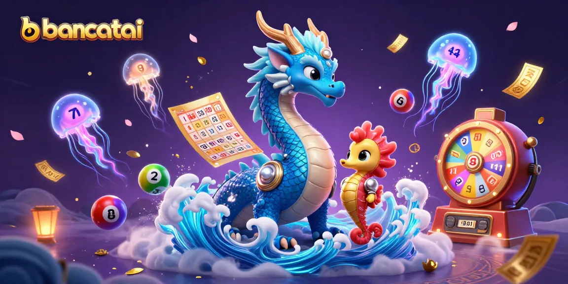 Win exciting prizes with bancatai amid vibrant lottery games featuring colorful elements.