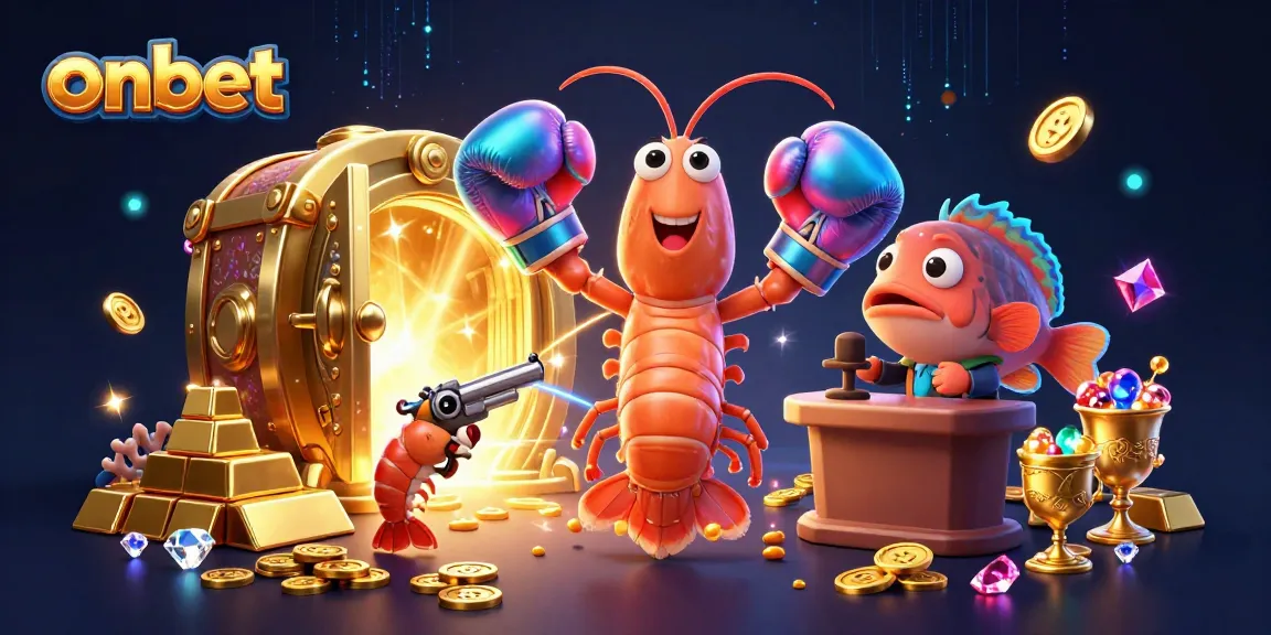 Experience the thrill of betting on Onbet as vibrant characters and treasures come alive.