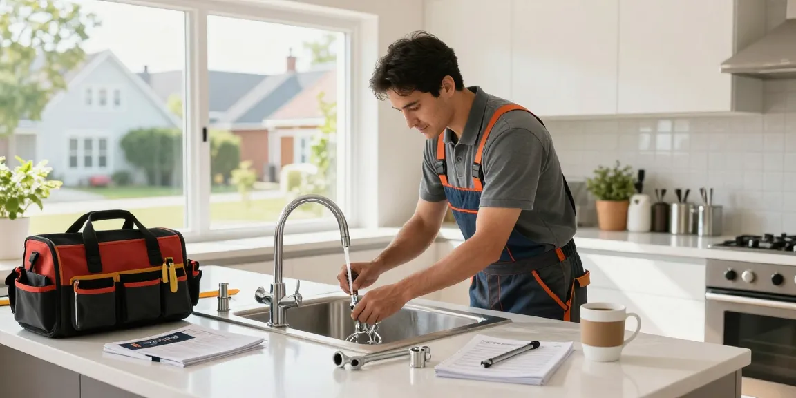 bryndarland.co.uk reliable plumbing services in modern kitchen