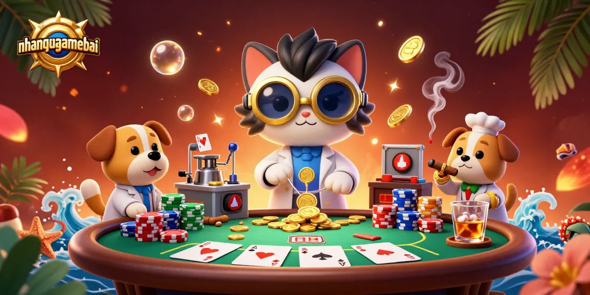 Play Callbreak strategically at nhanquagamebai amidst poker chips and dramatic card reveals.