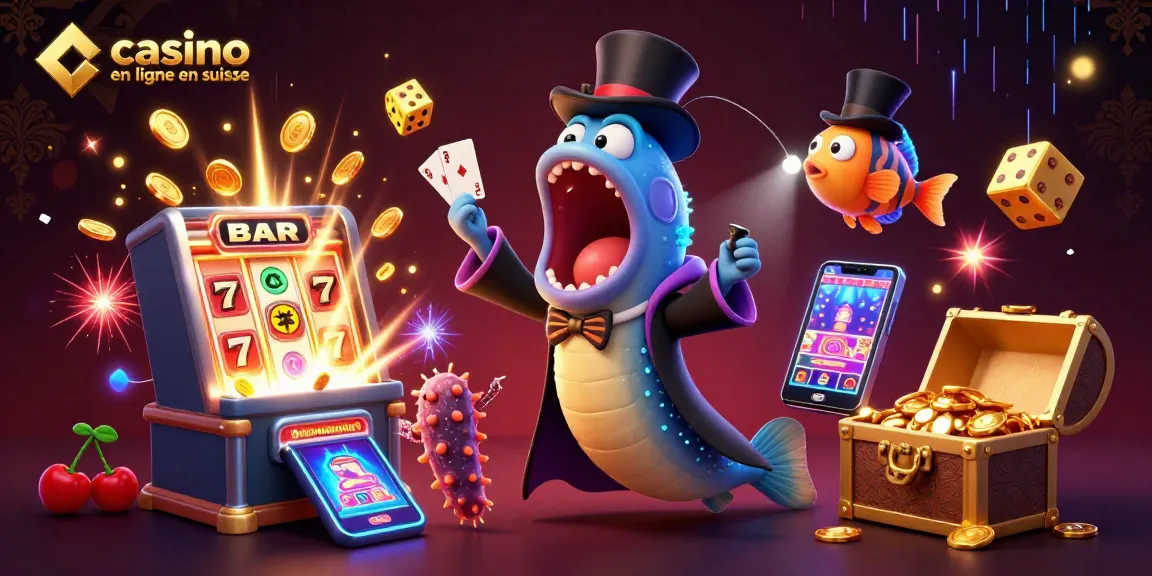 Gagnez avec le casino en ligne en Suisse en assistant à des performances magiques humoristiques de notre anguille bioluminescente.