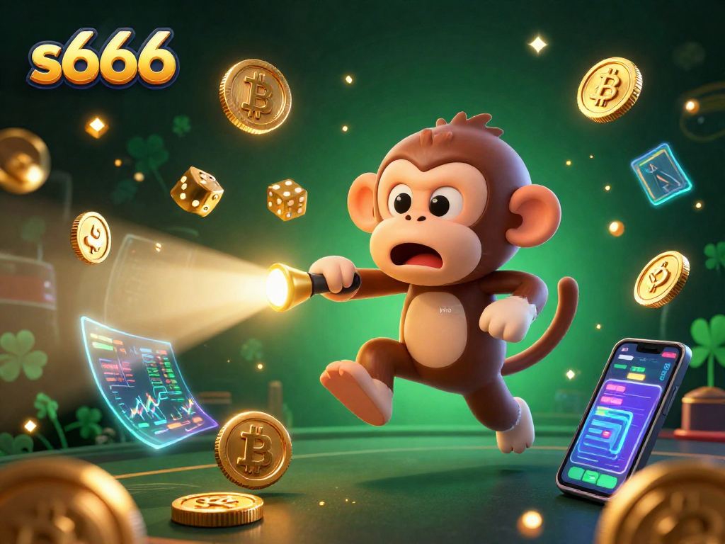S666 players enjoying a lively haunted casino with crypto elements and ghostly characters in a vibrant immersive scene.