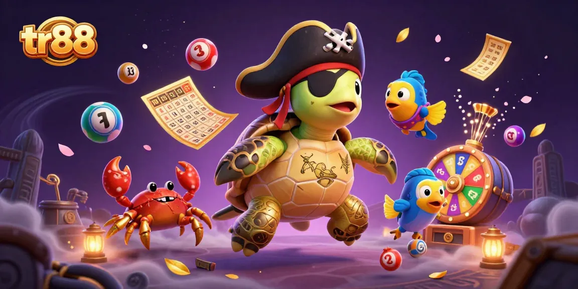 Play exciting games at tr88 with vibrant graphics and engaging characters in a lively casino scene.