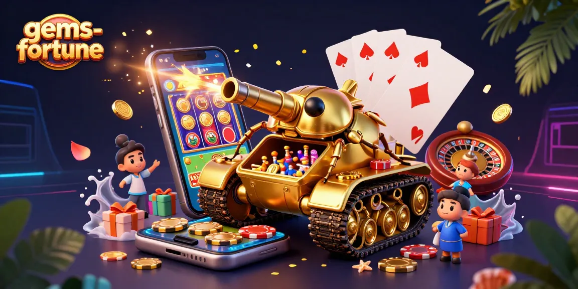 Experience gambling excitement with gems-fortune in a vibrant 3D casino world filled with treasures and fun!